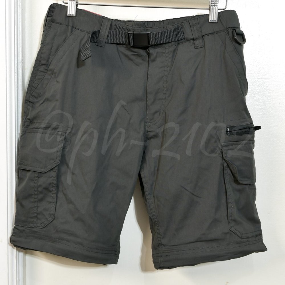 4 Pairs Size L x 30 BC Clothing Men's Convertible Stretch Cargo Hiking Pants - Picture 4 of 14